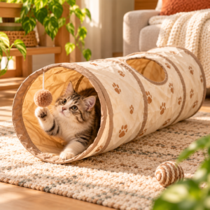 Crinkle Cat Tunnel